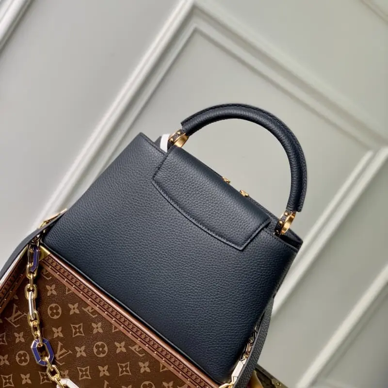 M24683 Dark BlueMedium 31x20x11cm High Quality Bags - Image 3