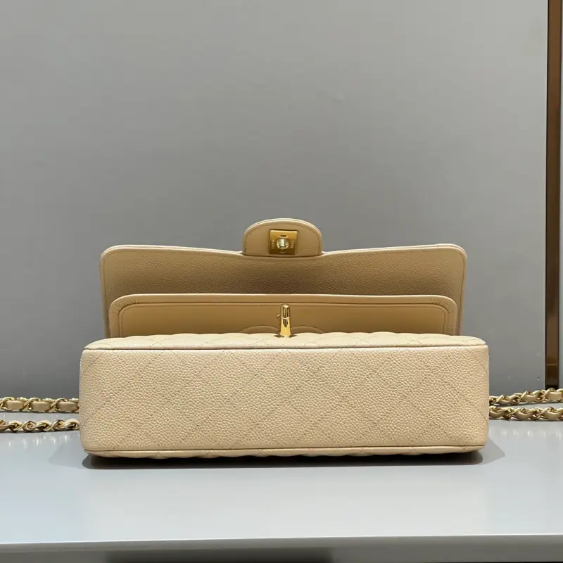 CF Medium 25cm Lychee Pattern Cowhide CM 6 High Quality Bags - Image 3