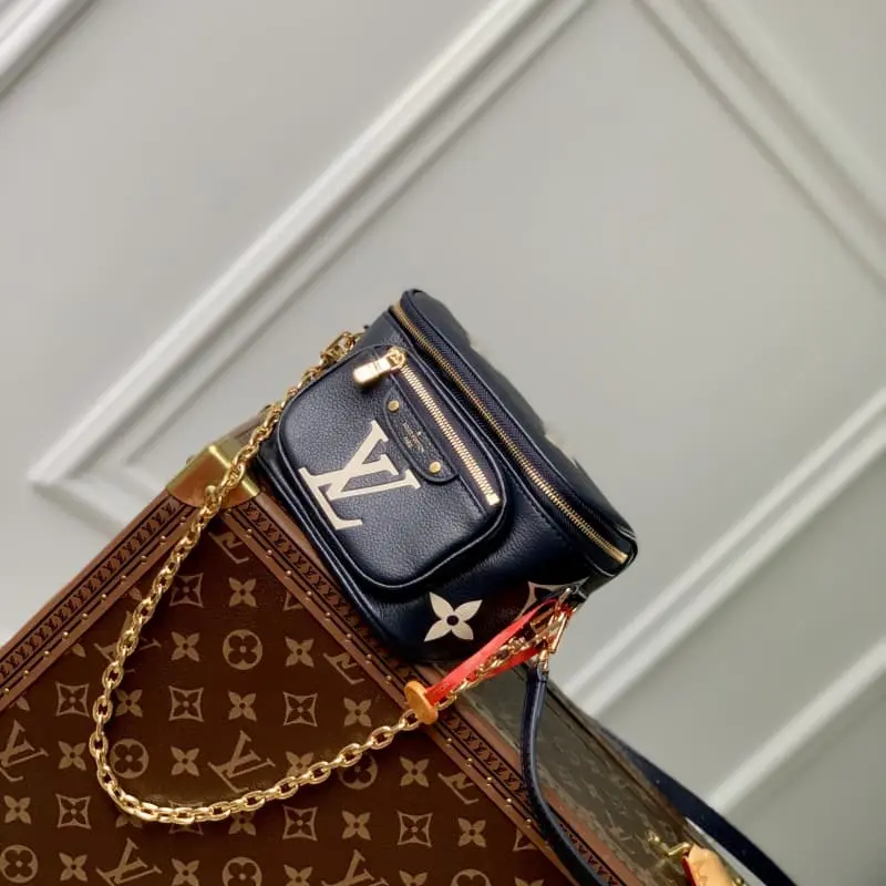 M46917Navy 17x12x9.5cm High Quality Bags - Image 2