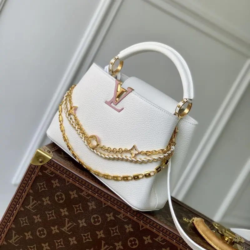 M12345 Small White 17.3x9x27cm High Quality Bags - Image 2