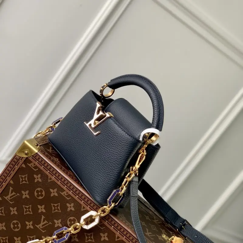 M24683 Dark BlueMini 21x14x8cm High Quality Bags - Image 2