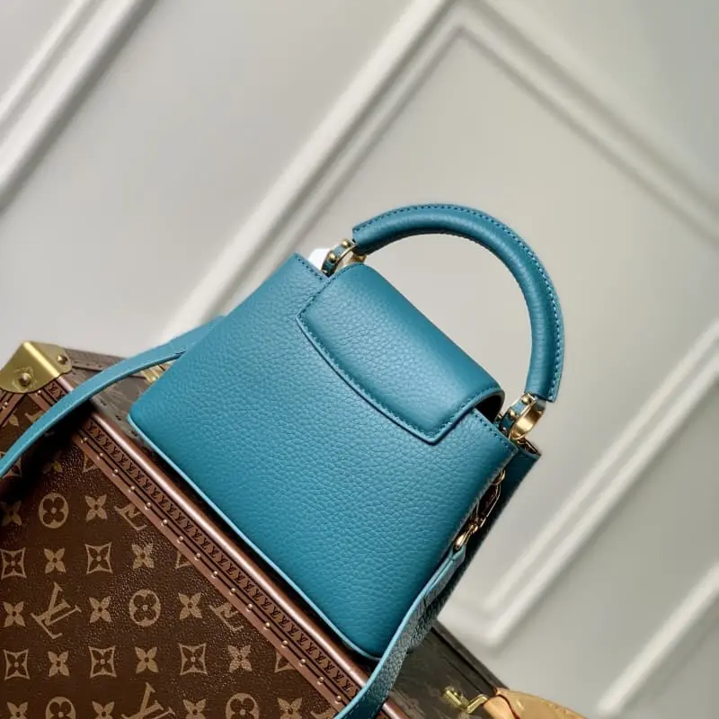 M23766 Blue Corolla 21x14x8cm High Quality Bags - Image 2