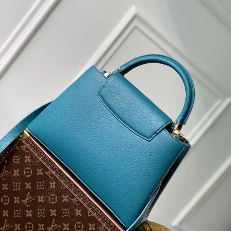 M23766 Blue Corolla 31.5x20x11cm High Quality Bags - Image 2