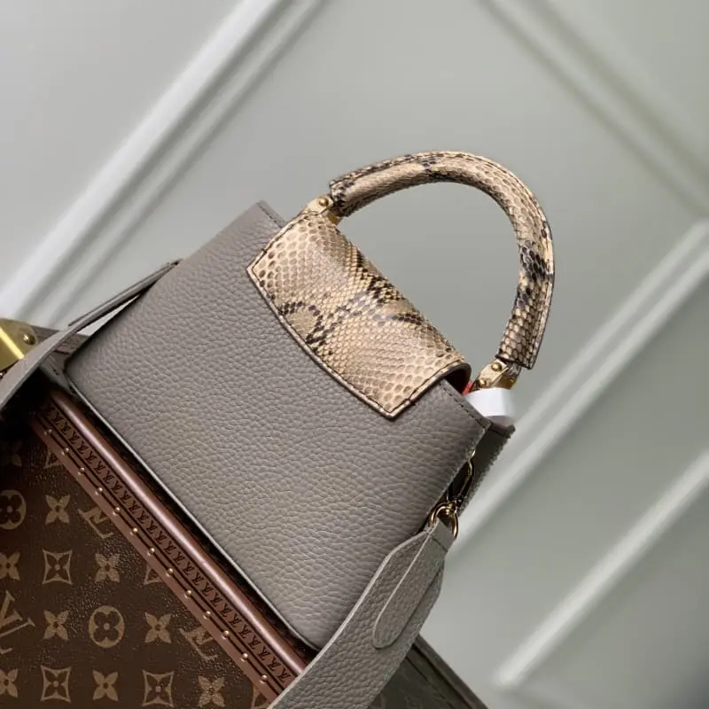 M82068 Light brown snake pattern 21x14x8cm High Quality Bags - Image 2