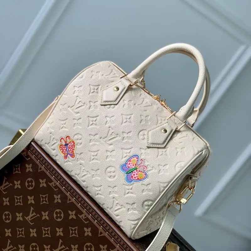 M46415 White flowers 25x19x15cm High Quality Bags - Image 2