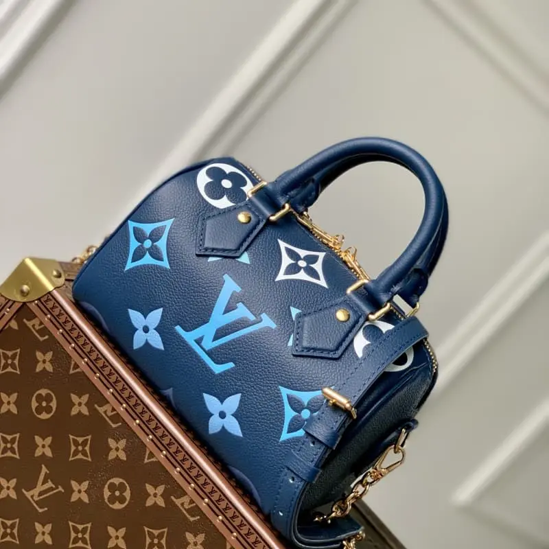 M46517 Blue Silk Screen 20.5x13.5x12cm High Quality Bags - Image 2