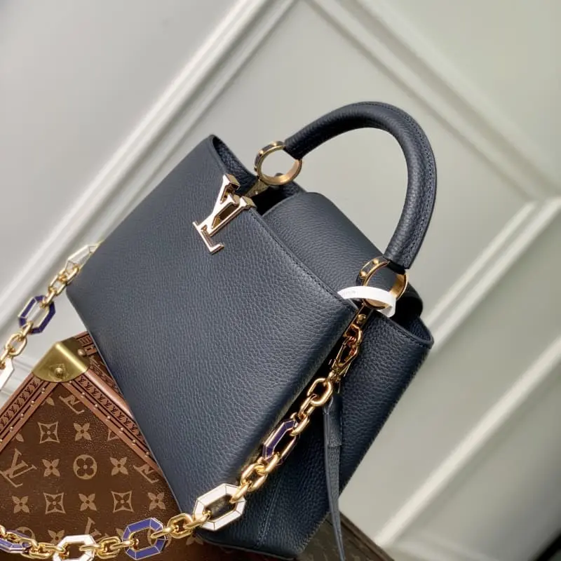 M24683 Dark BlueMedium 31x20x11cm High Quality Bags - Image 2