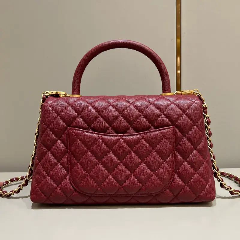 Model 29cm Medium Leather Handle CM 2 High Quality Bags - Image 2