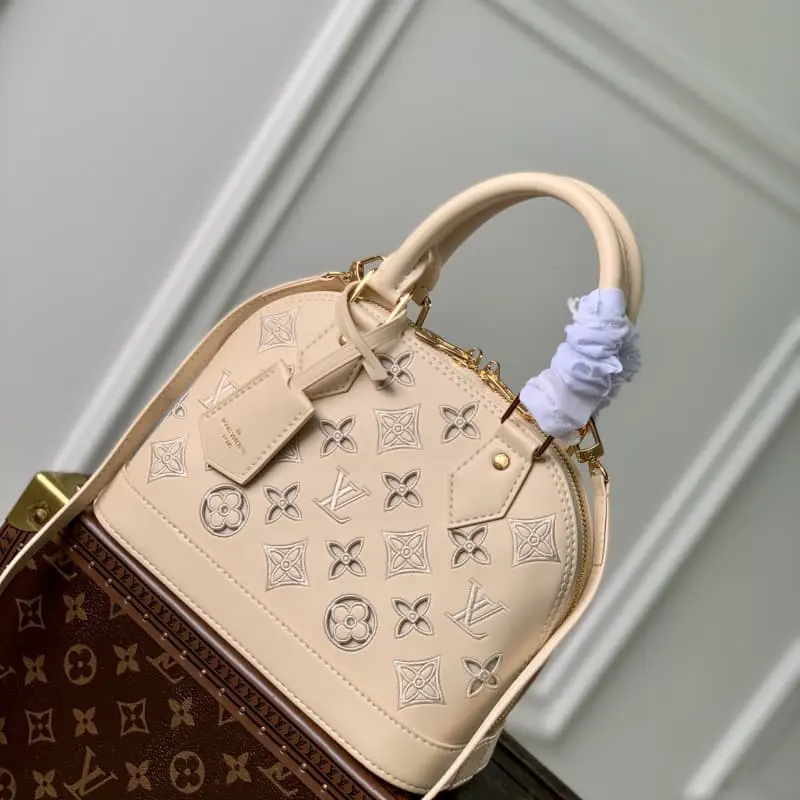 M22878 Beige 23.5x17.5x11.5cm High Quality Bags
