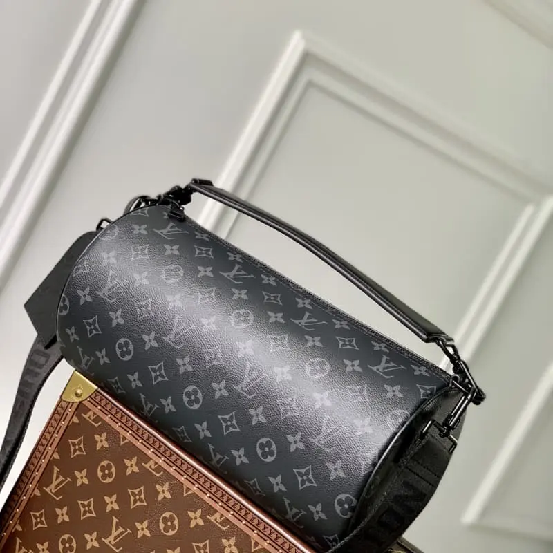 M46691 Black Flower 33x17x17cm High Quality Bags