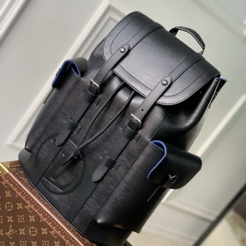 M41079 Black with blue lining 34x13x47cm High Quality Bags