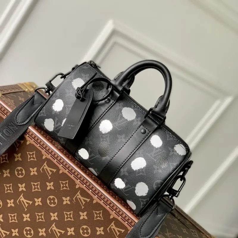 M46406 Black Silk Screen 25x15x11cm High Quality Bags