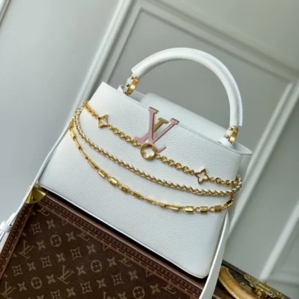 M12345Medium White 20x11x31cm High Quality Bags