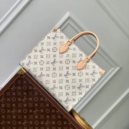 M24708 White denim 35x27x14cm High Quality Bags