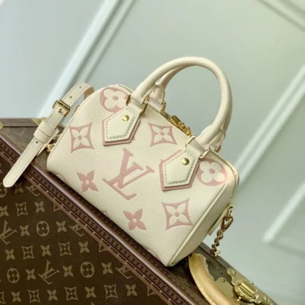 M46397 Apricot Silk Screen 20.5x13.5x12cm High Quality Bags