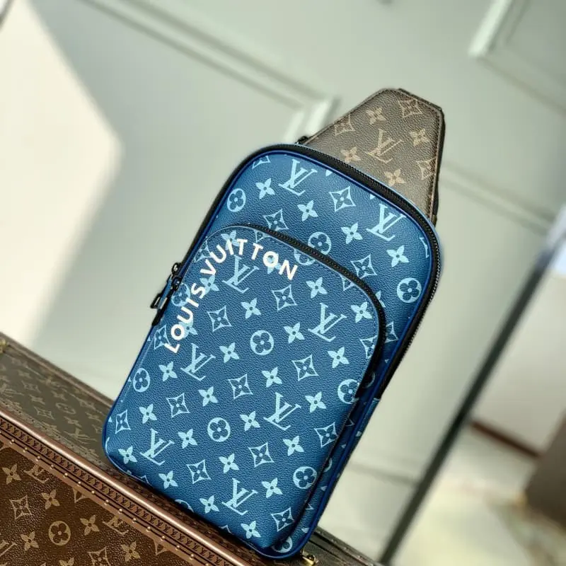 M23782 blue silk screen 20x31x7cm High Quality Bags