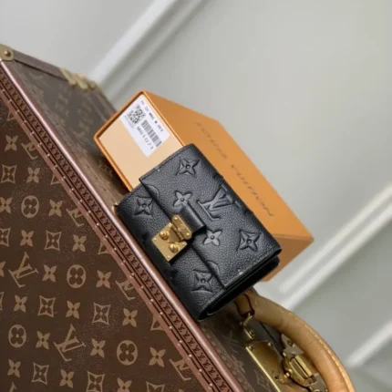 M80880 Black (embossed) 11.5x8.5x4cm High Quality Bags