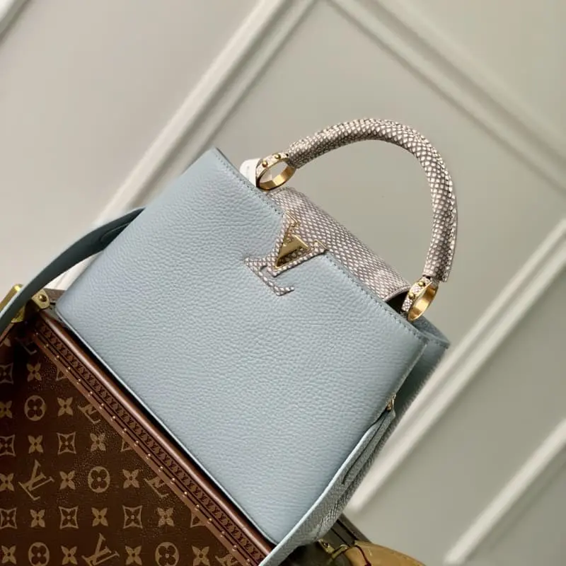 M22876 Haze Blue 27x18x9cm High Quality Bags