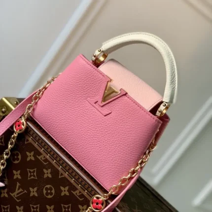 M22375 Pink 21x14x8cm High Quality Bags