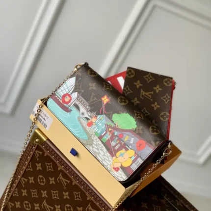 M81857 21x12x3cm High Quality Bags