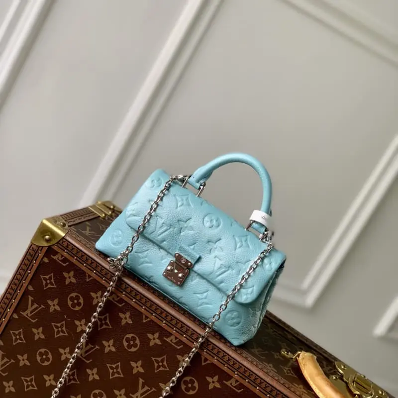 M12211 Light Blue 12.5x6x21cm High Quality Bags