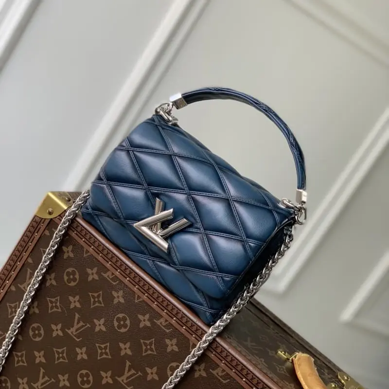 M12434 Denim Blue 14x9x20cm High Quality Bags