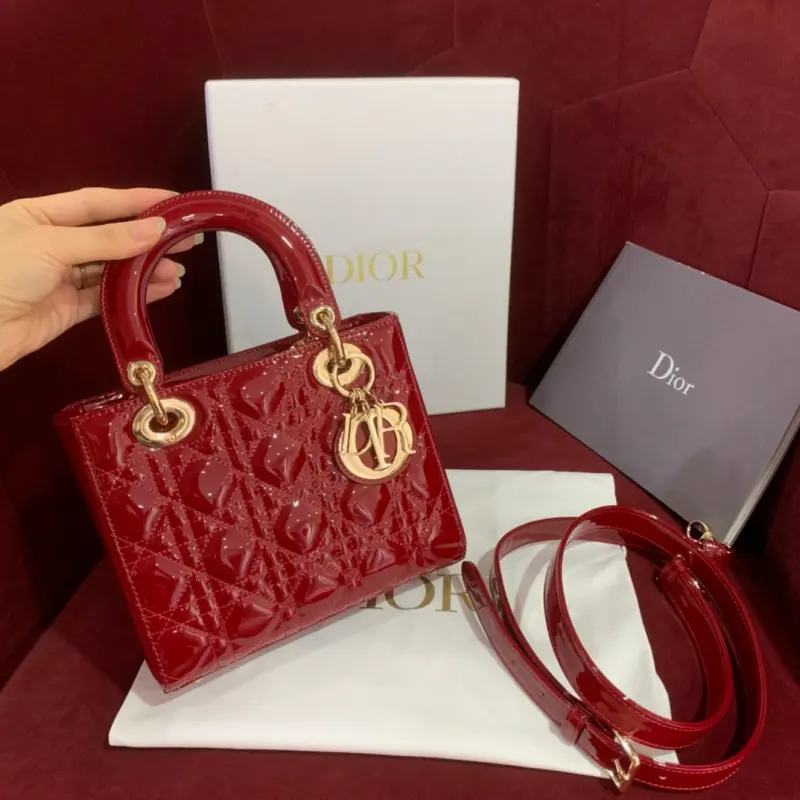 ML182 Bordeaux Red High Quality Bags