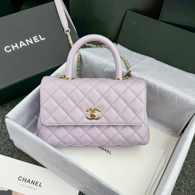 Small Size 24cm Cowhide Handle High Quality Bags - Image 5