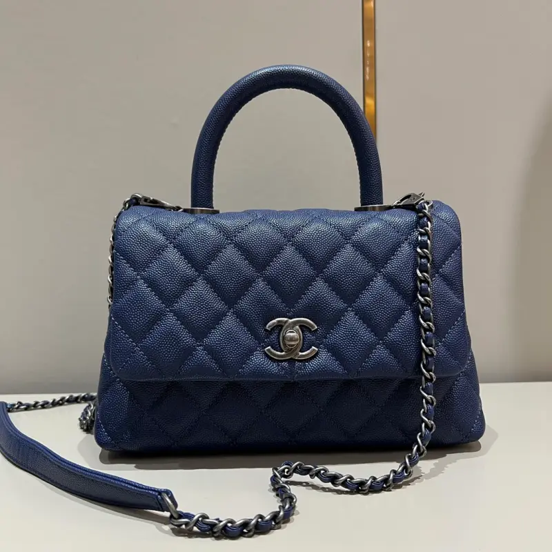 Small Size 24cm Cowhide Handle CM 11 High Quality Bags