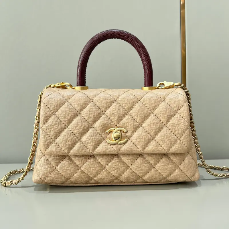 Small Size 24cm Lizard Handle CM 1 High Quality Bags