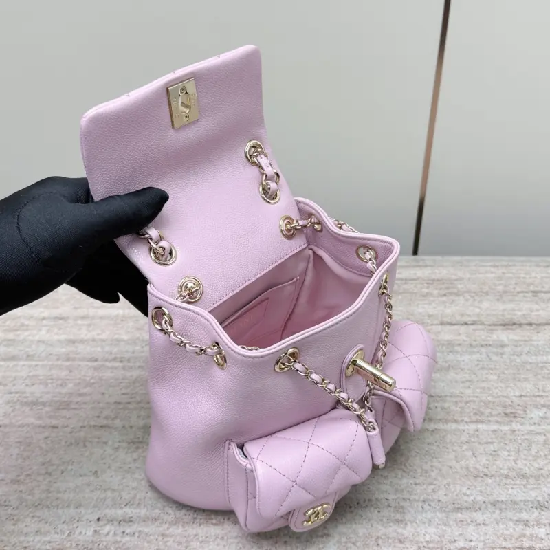 25inch backpack small pink High Quality Bags - Image 5