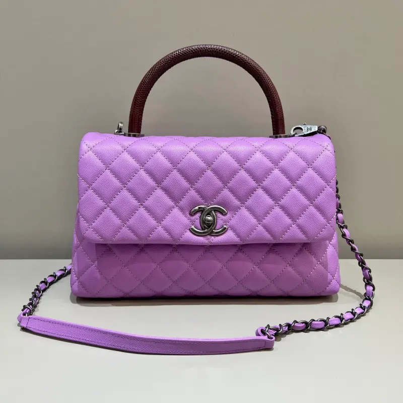 Middle Lizard Handle 29cm CM 6 High Quality Bags