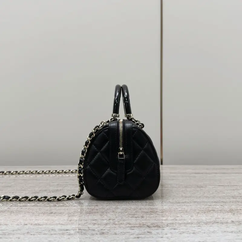 25p Enamel Bowling Ball Black High Quality Bags - Image 3